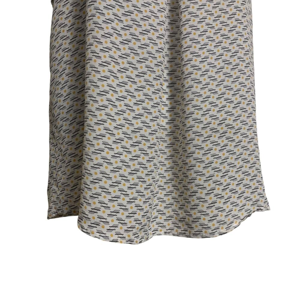 Monoprix Autre Ton Blouse Safran Orange Womens Size 38 ( Size 8) - Picture 3 of 7